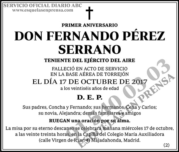 Fernando Pérez Serrano